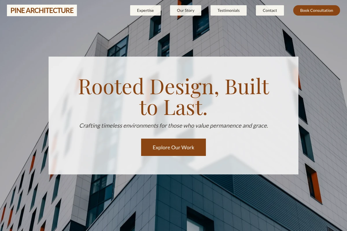 Pine Architecture