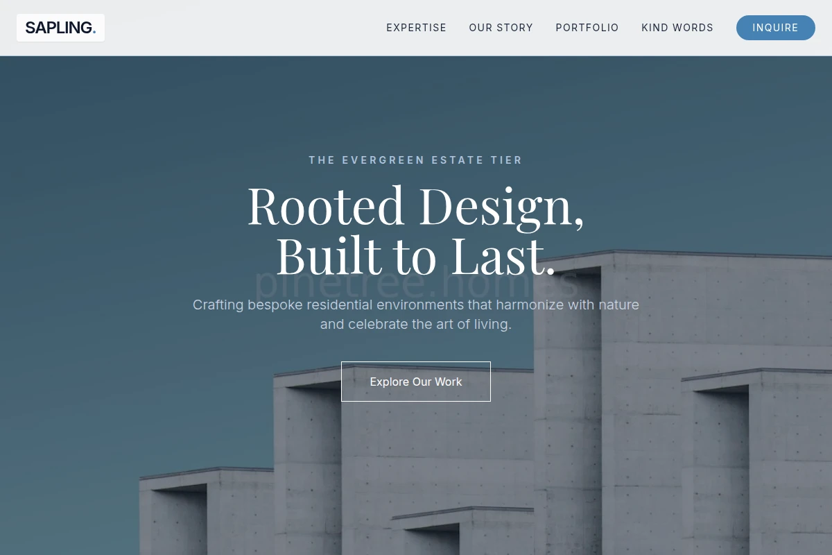 Sapling Architecture