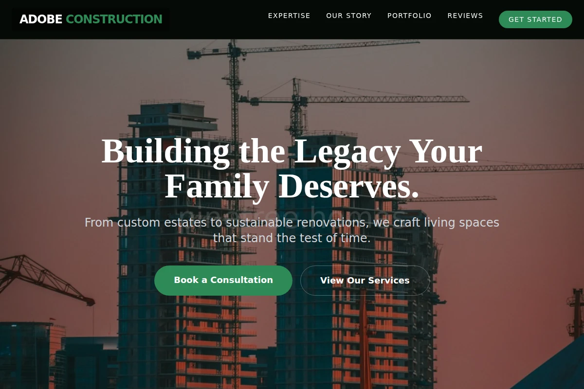 Adobe Construction