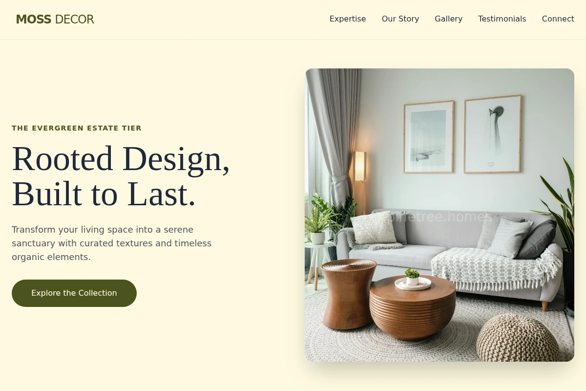 Moss Home Decor