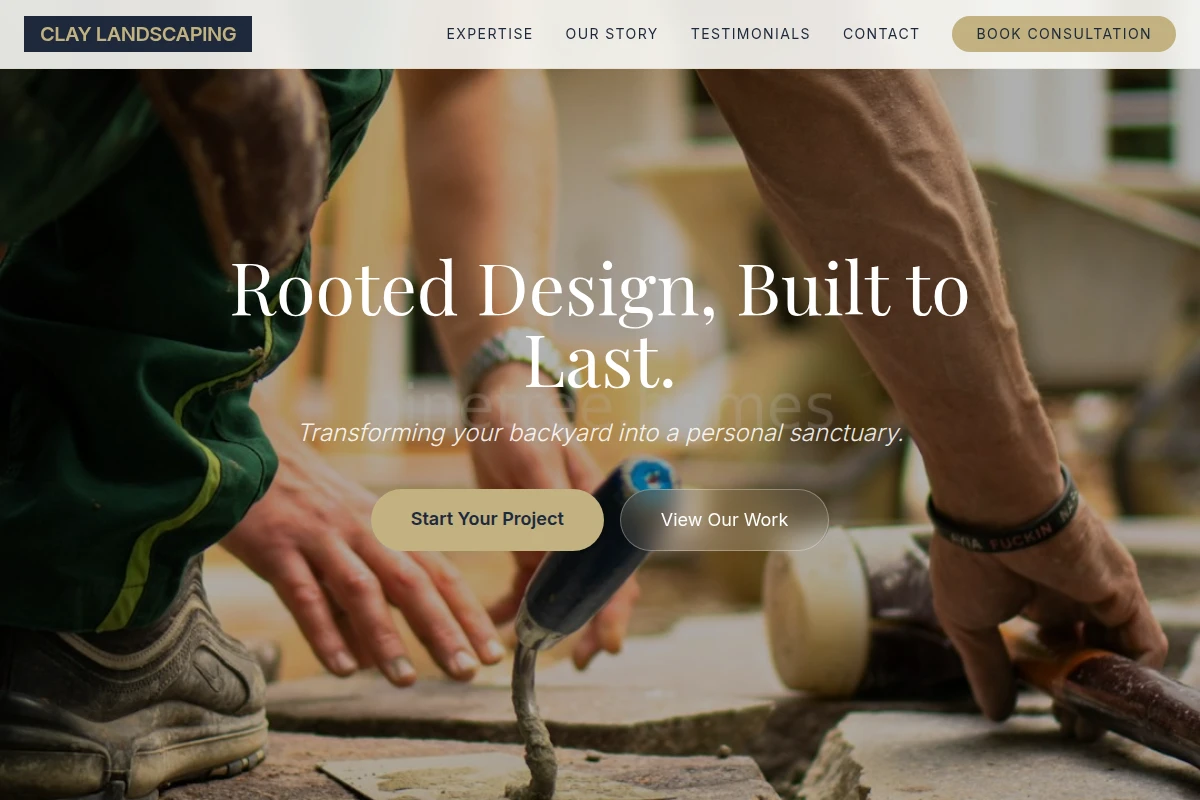 Clay Landscaping