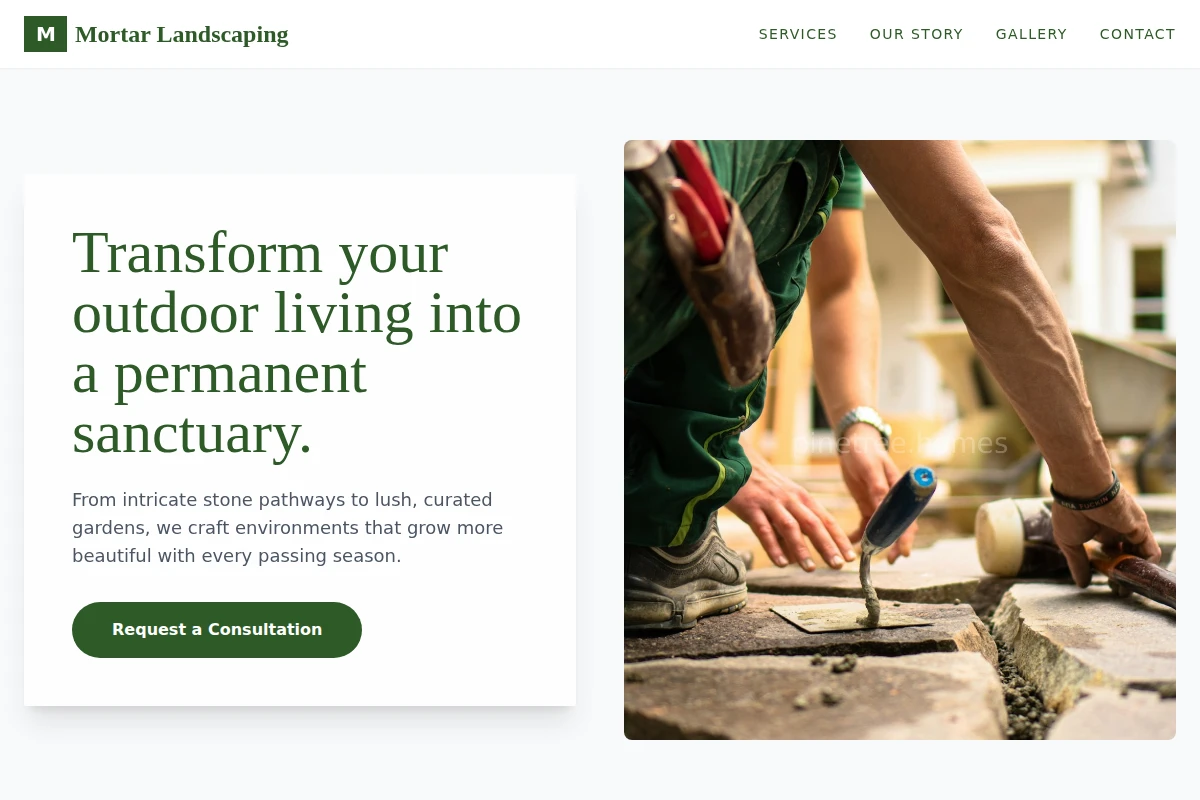 Mortar Landscaping