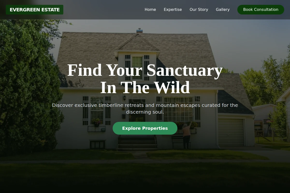 Cabin Real Estate Agent